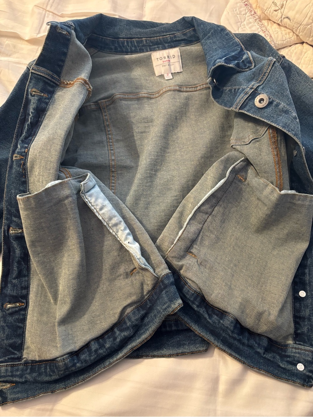 Torrid Denim Jacket - Picture 4 of 6